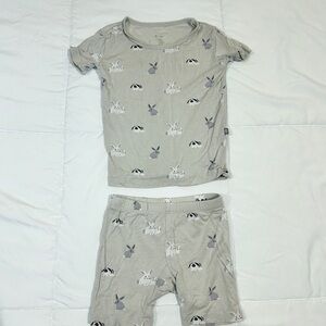 Kyte BABY Short Sleeve Pajamas in Bunny